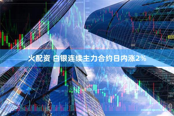 火配资 白银连续主力合约日内涨2%